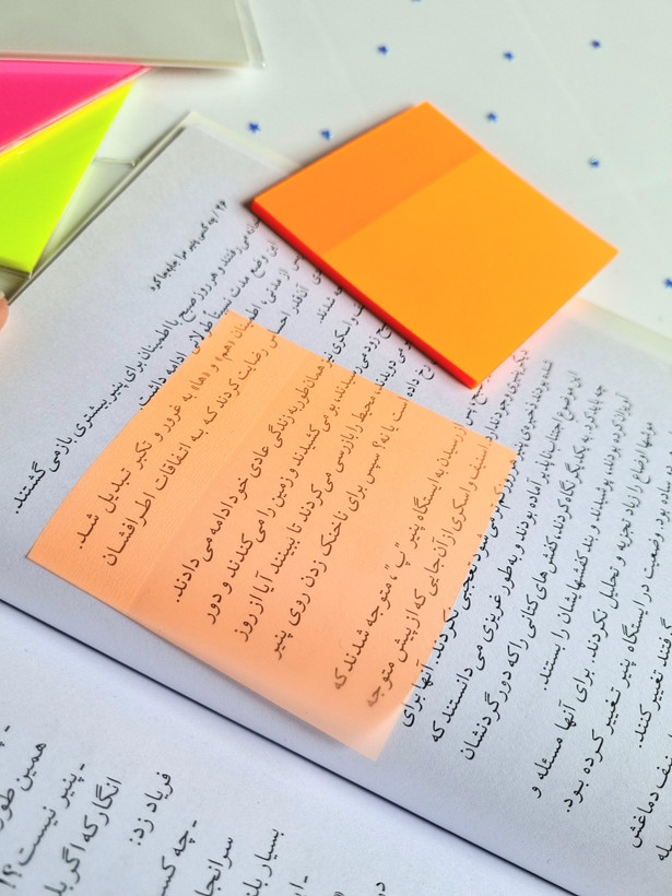 استیک نوت شفاف ۷.۵ در ۷.۵