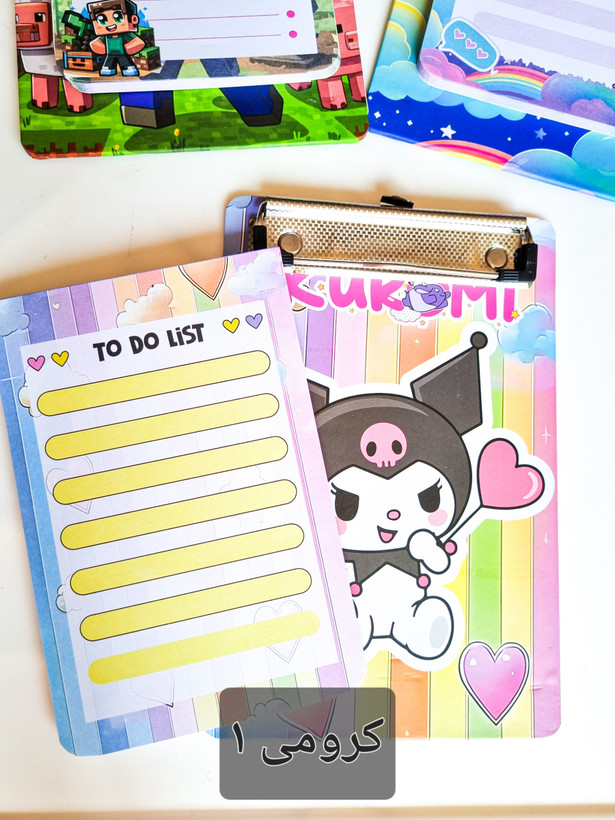 چک لیست به همراه تخته شاسی